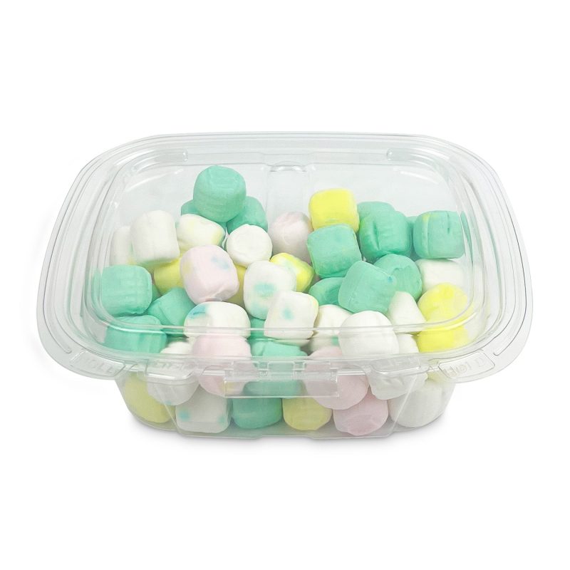 12oz Clear Hinged Front Food 0424