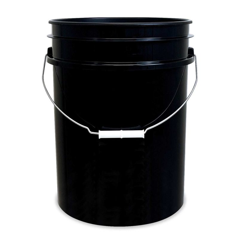 Black BPA Free Food Grade 5 Gallon Bucket