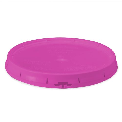 Pink Gasketed Tear Strip Lid BPA Free Food Grade