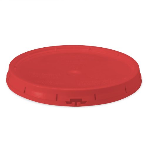 Red Gasketed Tear Strip Lid BPA Free Food Grade