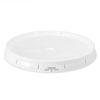 White Gasketed Tear Strip Lid BPA Free Food Grade