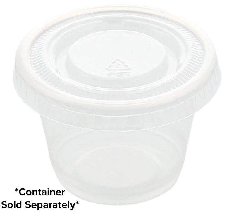 Portion Cup 1oz LID ONLY 49550.1708625190